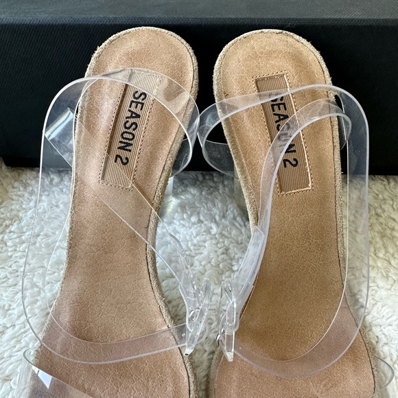 Yeezy Season 2 Lucite PVC heels size 39 - Picture 4 of 8